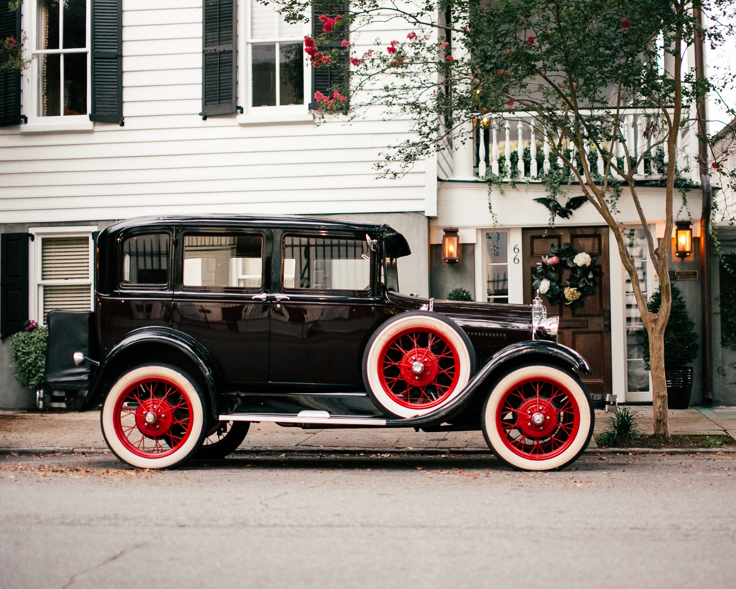 Antique historic car in Charleston SC